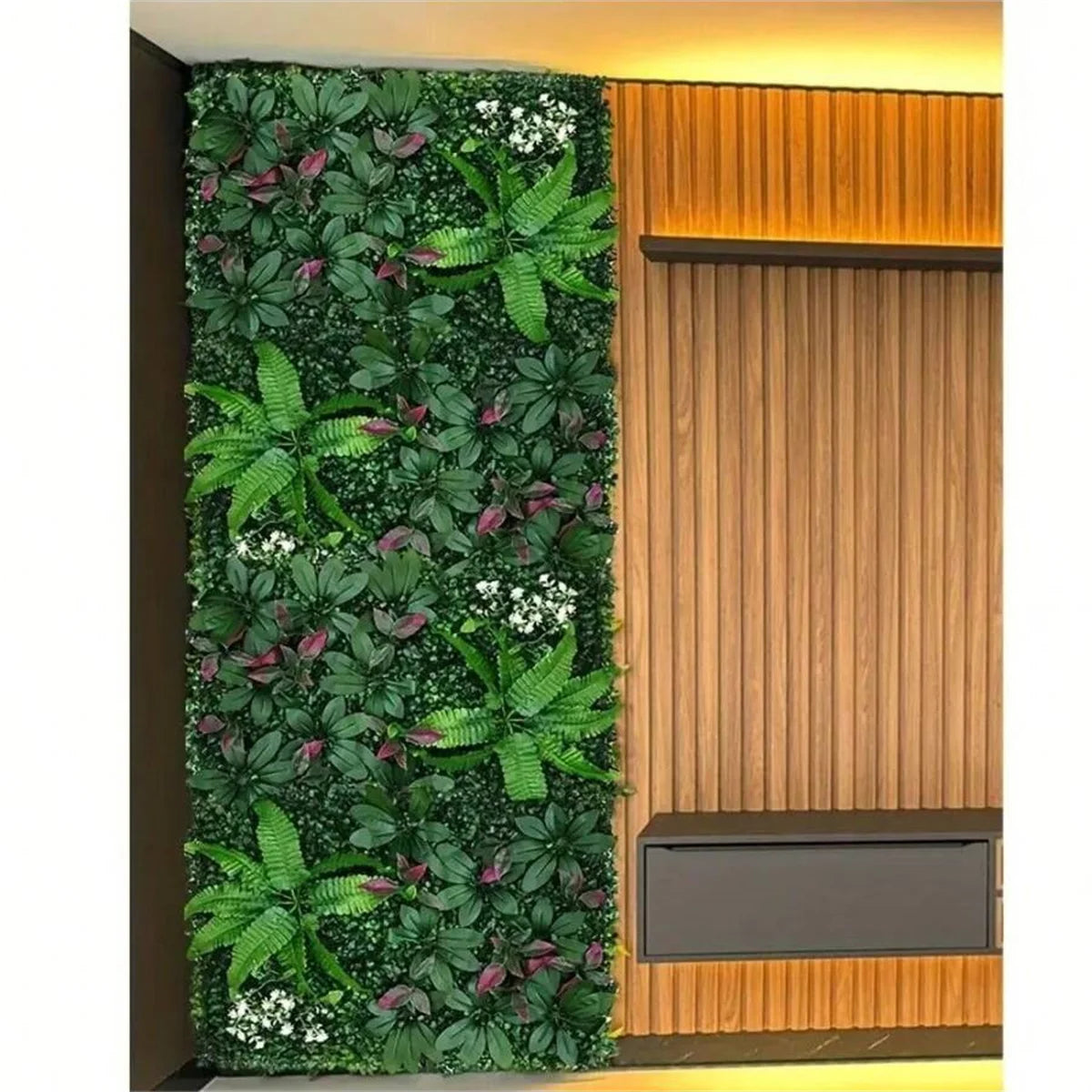 Mur Végétal Artificiel de Luxe – Panneau de Feuillage Décoratif