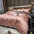Parure de lit élégante avec housse de couette – Style hôtel