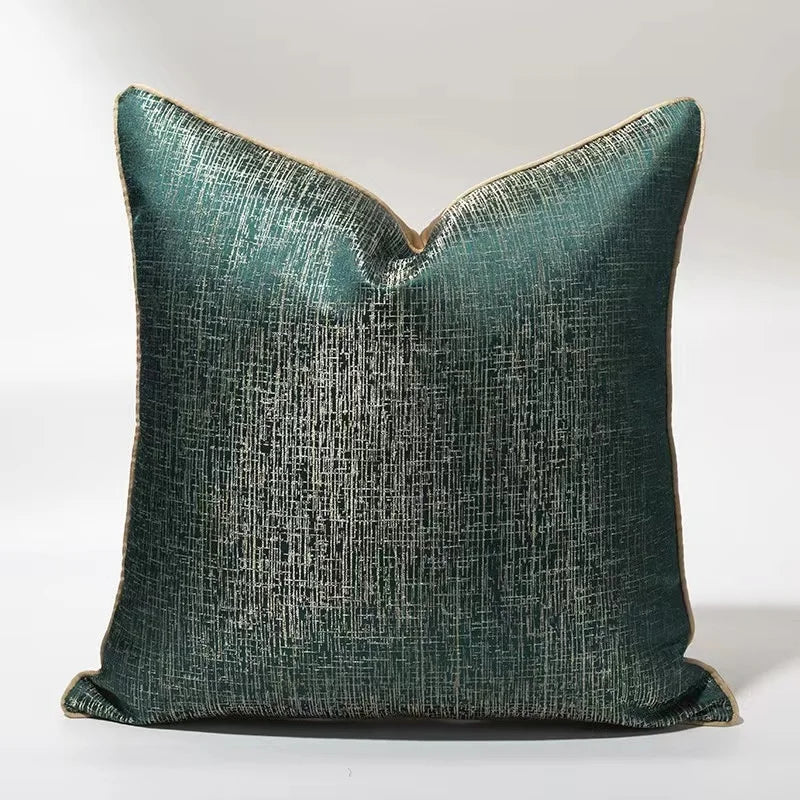 Housse de Coussin Jacquard Luxe – 30×50, 45×45 & 50×50 cm
