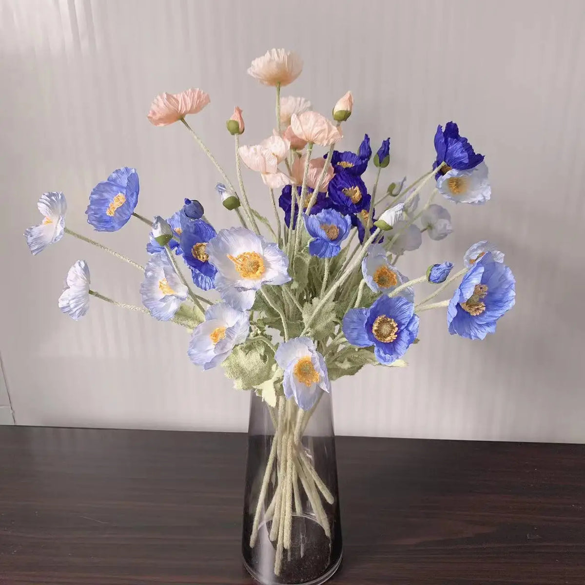 Fleurs de pavot artificielles – Bouquet décoratif élégant