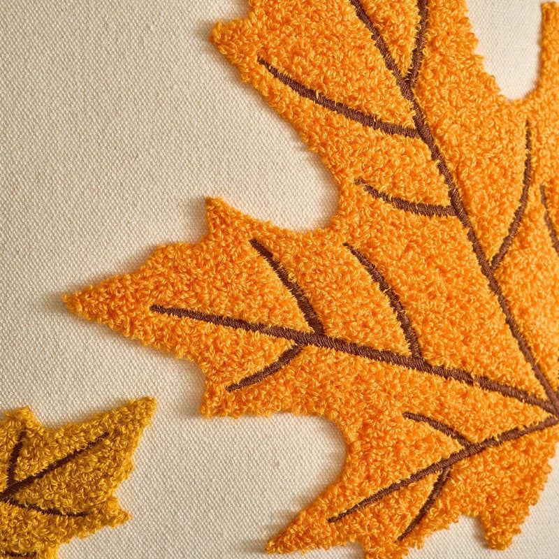 Housse de Coussin Citrouille – Collection Automne 🍂🎃