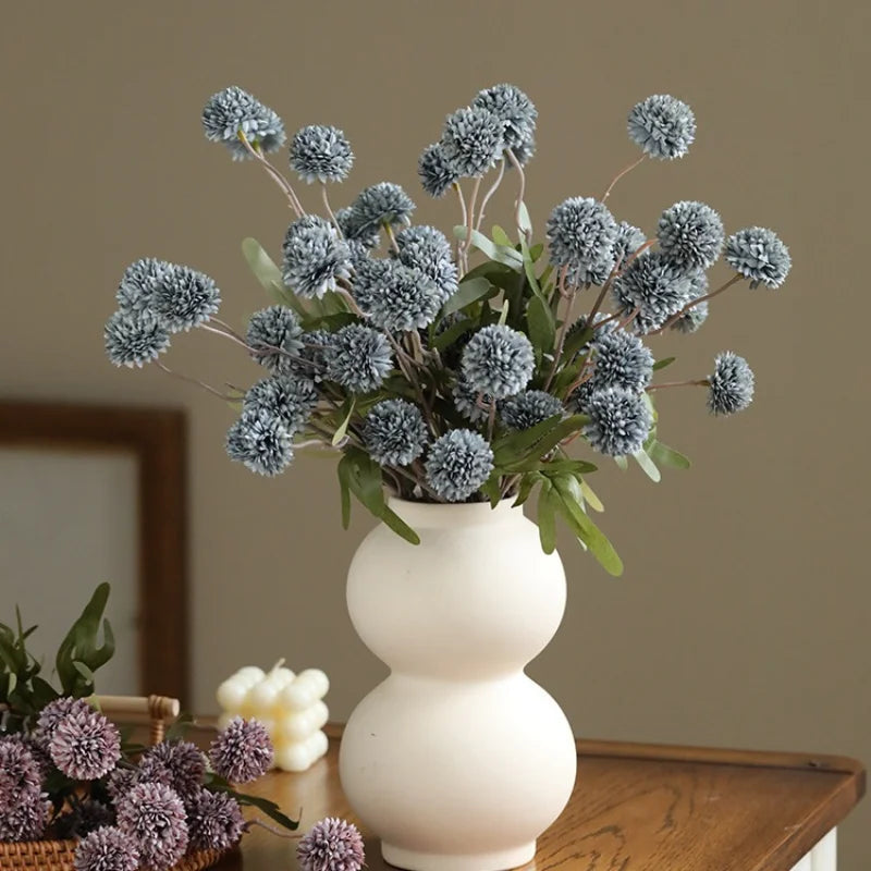 Fleurs de chrysanthème artificielles – Décoration élégante