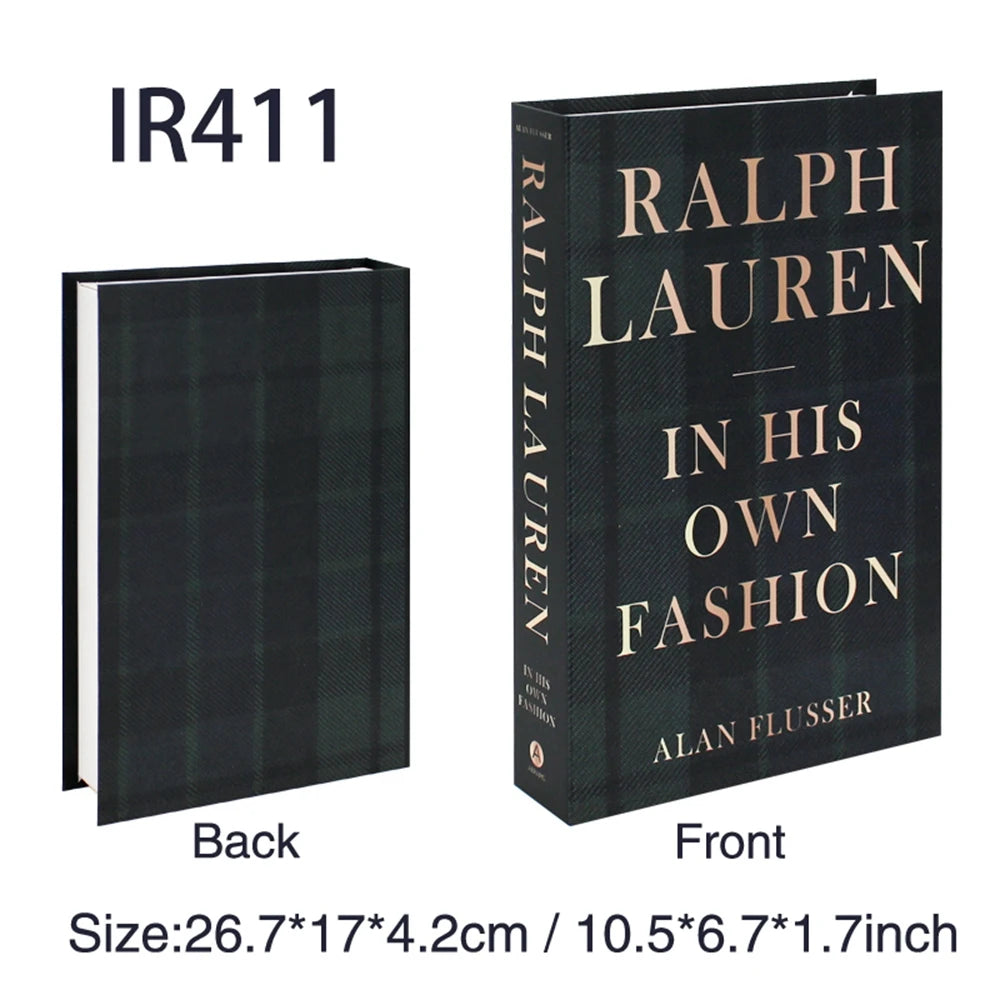 Faux Livres Décoratifs Modernes