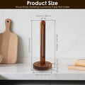 Porte Essuie-Tout en Bois – Support Élégant et Stable pour Cuisine
