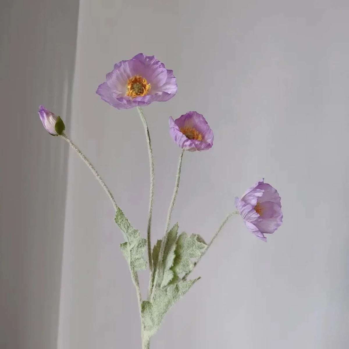 Fleurs de pavot artificielles – Bouquet décoratif élégant