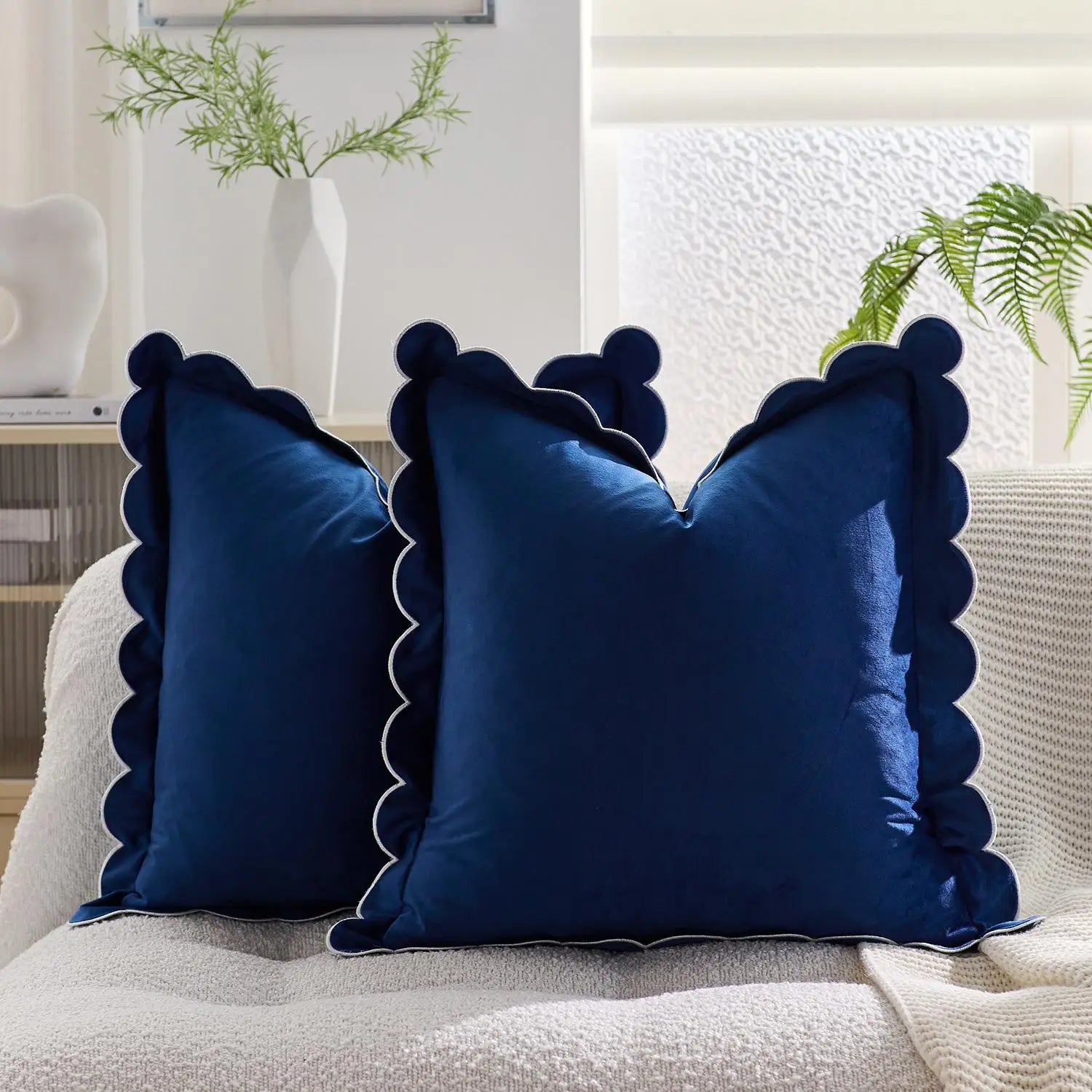 Housse de Coussin Velours – 30×50 cm & 45×45 cm