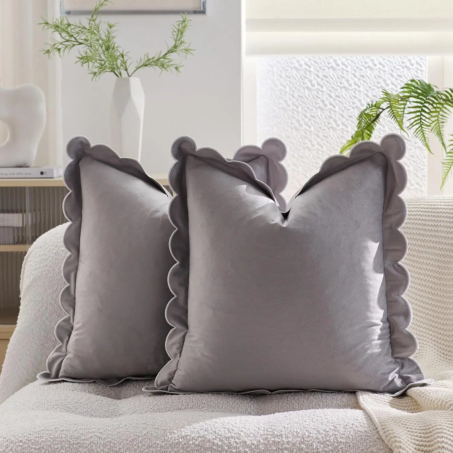 Housse de Coussin Velours – 30×50 cm & 45×45 cm