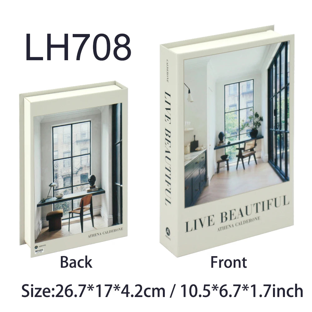 Faux Livres Décoratifs Modernes
