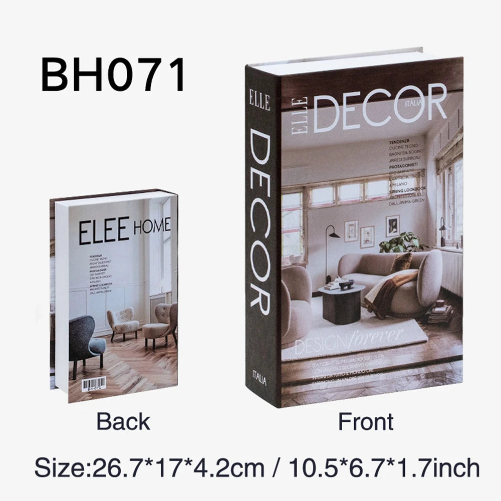 Faux Livres Décoratifs Modernes