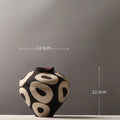 Vase Géométrique en Céramique