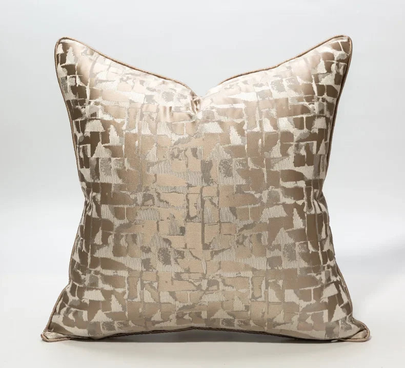Housse de Coussin Jacquard Luxe – 30×50, 45×45 & 50×50 cm