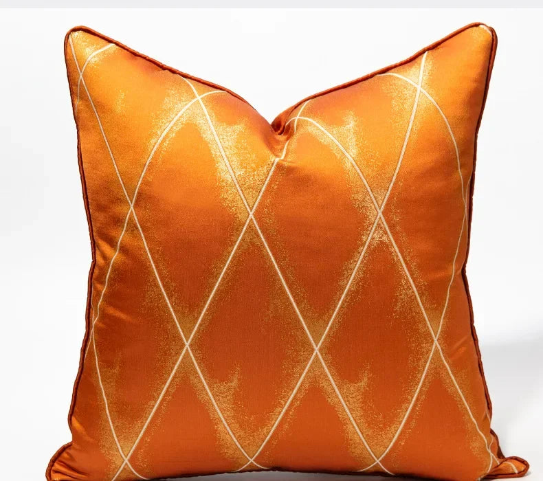 Housse de Coussin Jacquard Luxe – 30×50, 45×45 & 50×50 cm