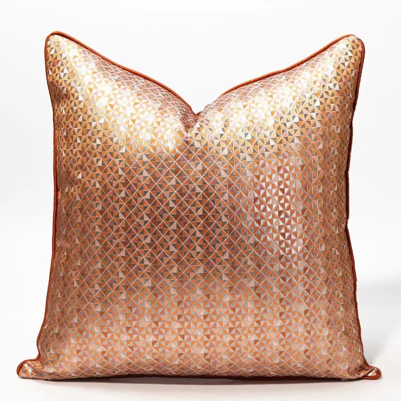 Housse de Coussin Jacquard Luxe – 30×50, 45×45 & 50×50 cm