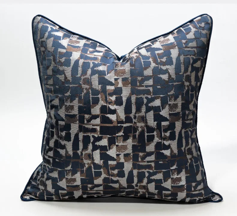 Housse de Coussin Jacquard Luxe – 30×50, 45×45 & 50×50 cm