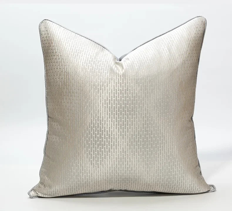 Housse de Coussin Jacquard Luxe – 30×50, 45×45 & 50×50 cm