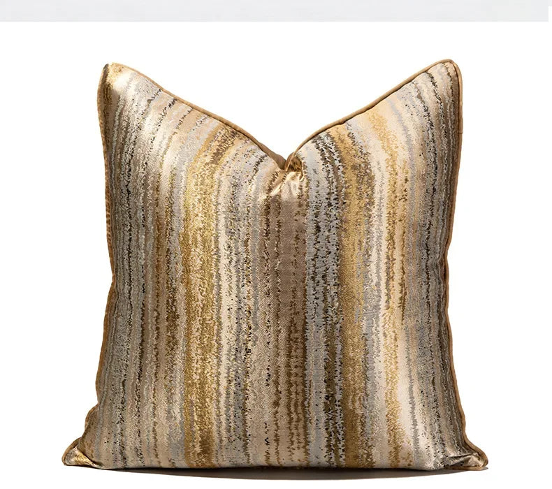 Housse de Coussin Jacquard Luxe – 30×50, 45×45 & 50×50 cm