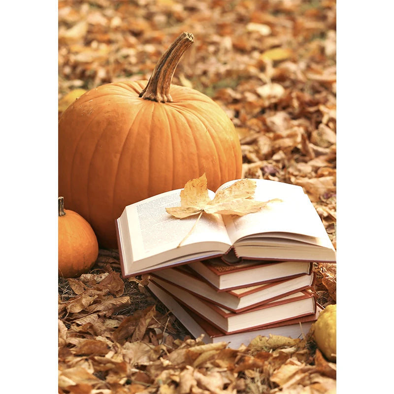 Affiches Décoratives d’Automne – Paysages, Citrouilles & Feuilles Dorées