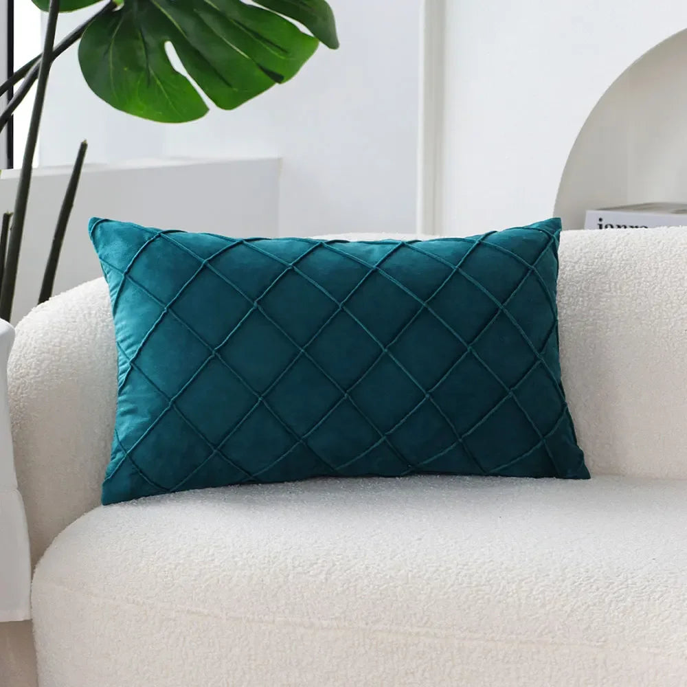 Housse de Coussin Matelassée – 30×50 cm