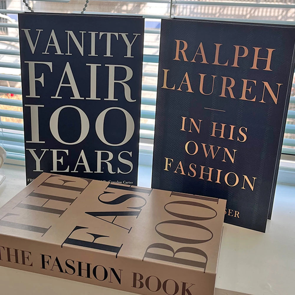 Faux Livres Décoratifs Modernes