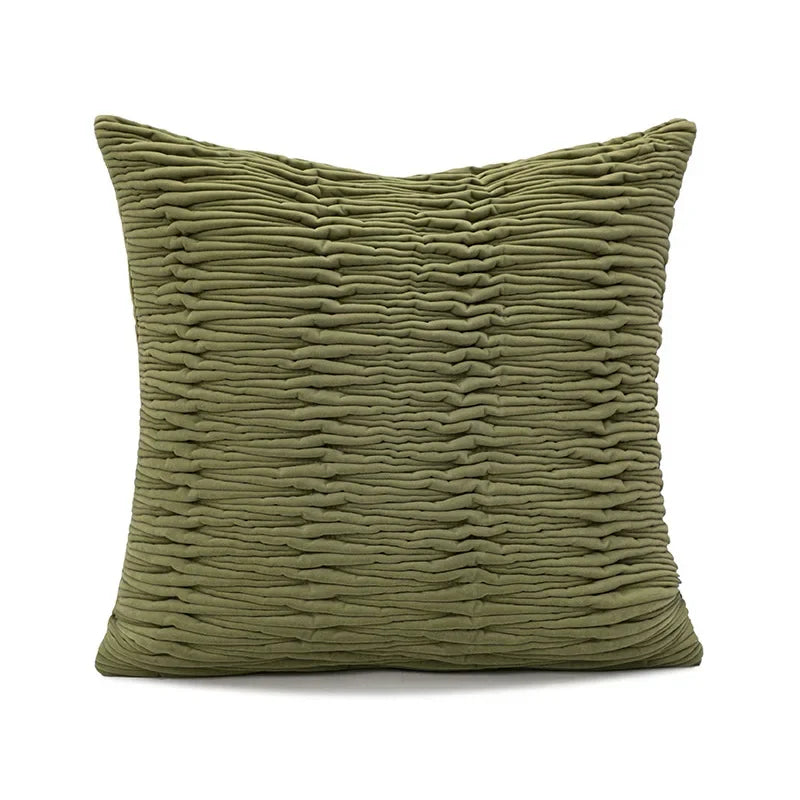 Housse de Coussin Velours Côtelé – Style Moderne