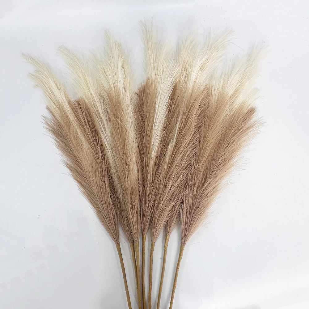 Herbe de la Pampa Artificielle de Luxe – Bouquet Décoratif Bohème 97 cm