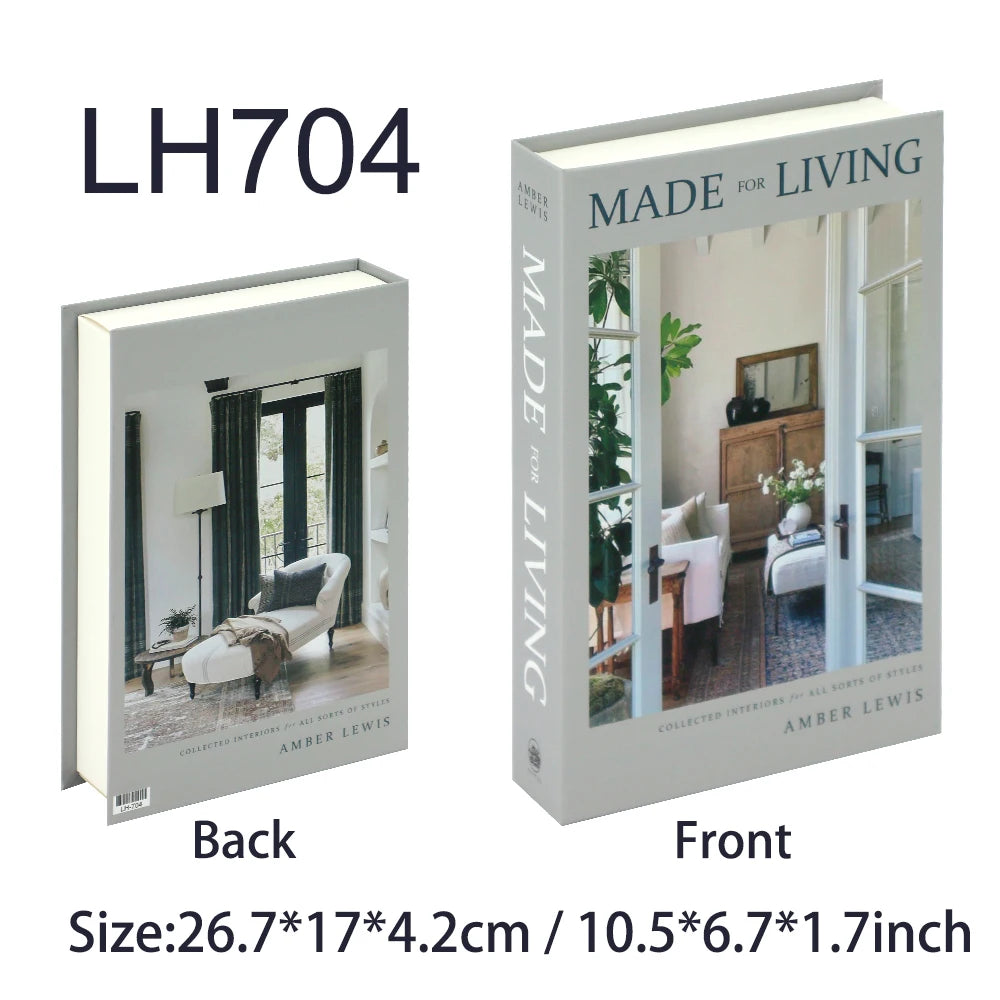 Faux Livres Décoratifs Modernes