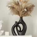 Vase décoratif moderne effet céramique