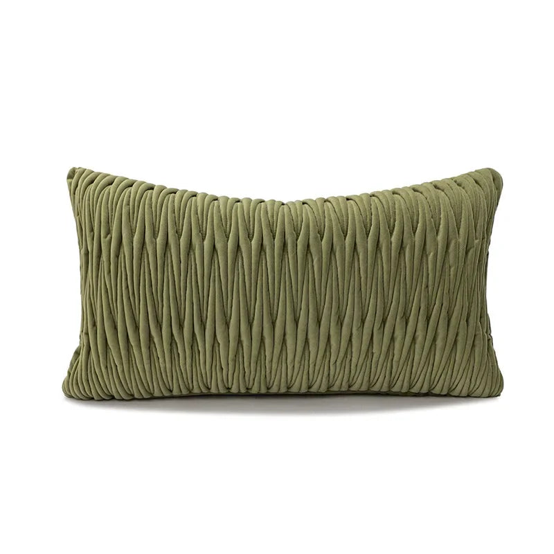 Housse de Coussin Velours Côtelé – Style Moderne