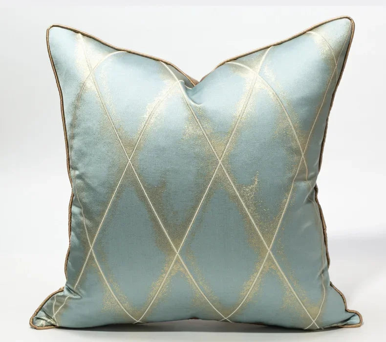 Housse de Coussin Jacquard Luxe – 30×50, 45×45 & 50×50 cm