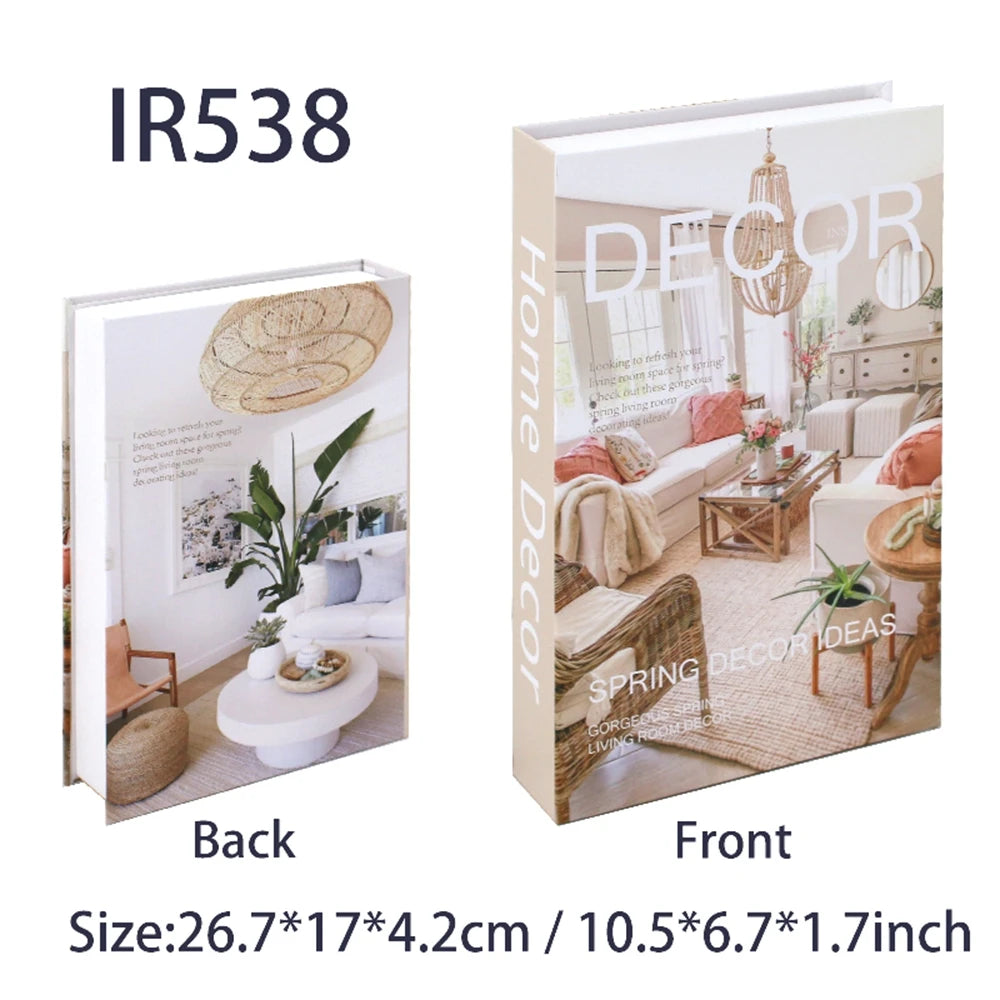 Faux Livres Décoratifs Modernes