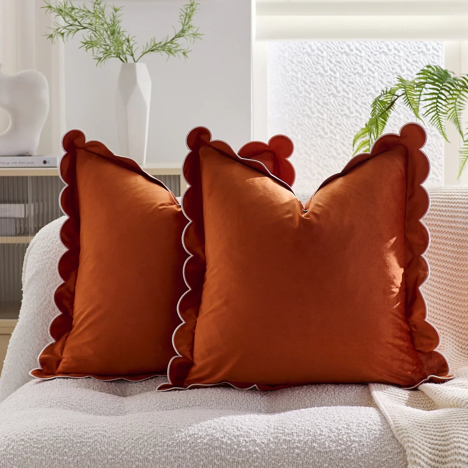 Housse de Coussin Velours – 30×50 cm & 45×45 cm