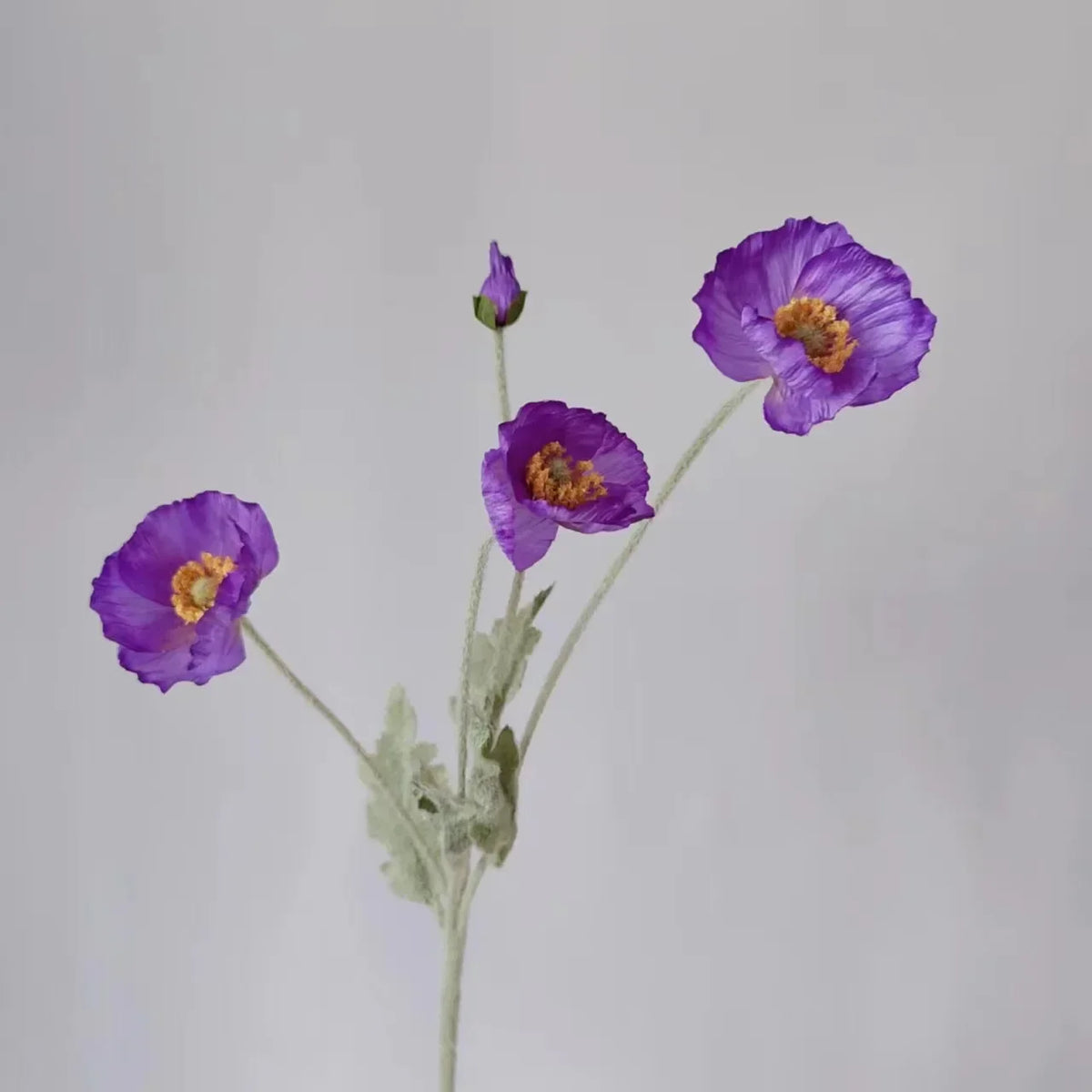 Fleurs de pavot artificielles – Bouquet décoratif élégant