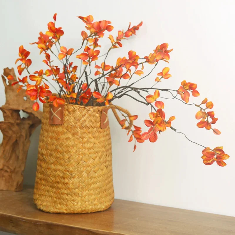 3 Branches d’Érable Artificielles – Décoration d’Automne 🍁