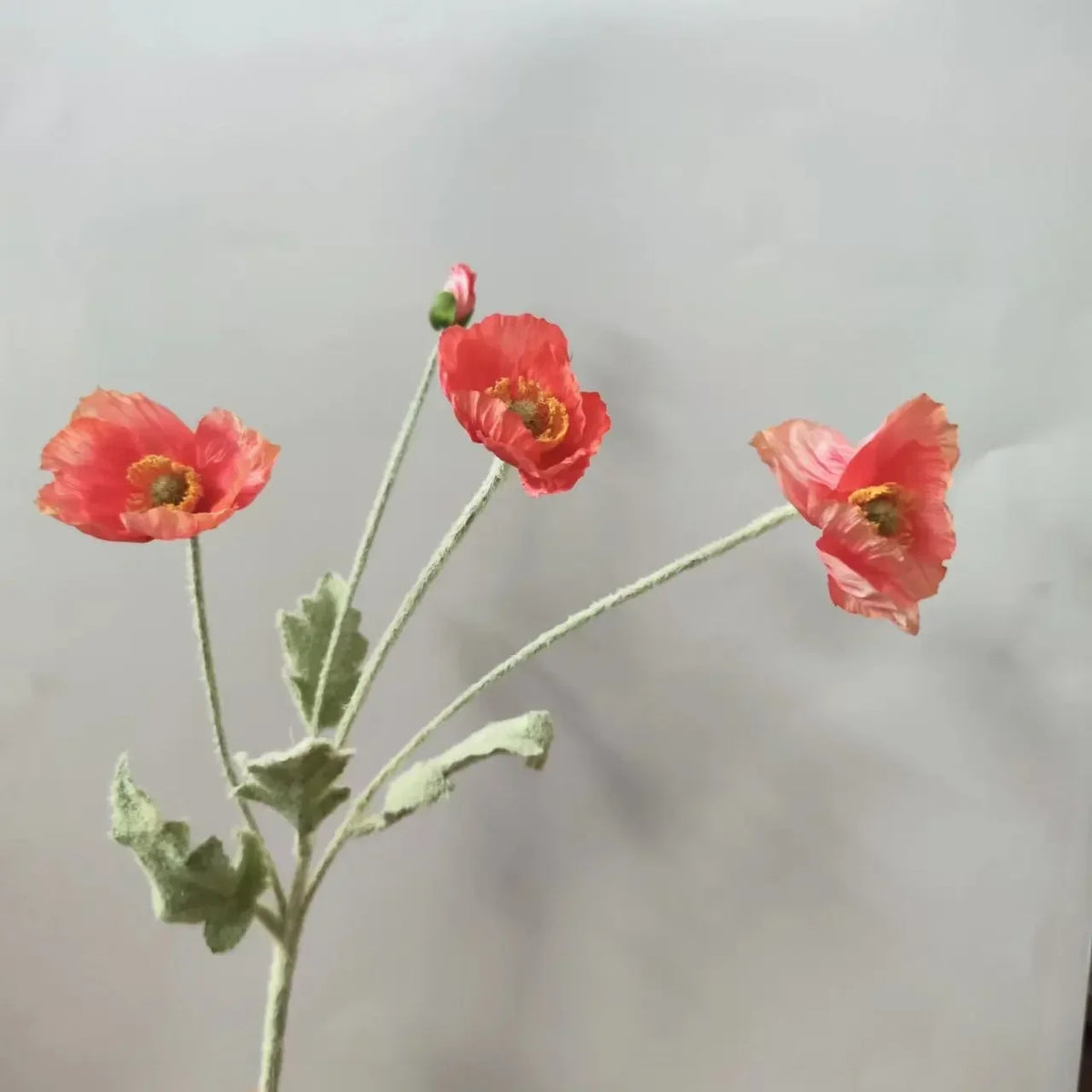 Fleurs de pavot artificielles – Bouquet décoratif élégant