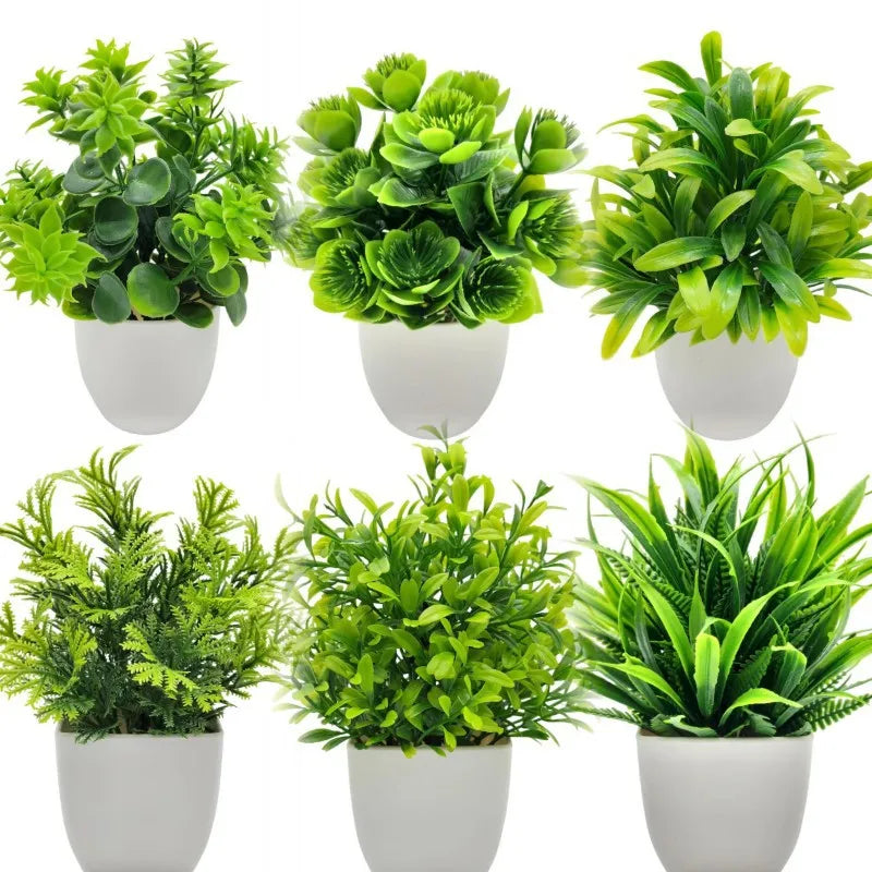 Plante Artificielle Décorative en Pot – Élégance Naturelle pour la Maison