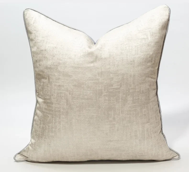Housse de Coussin Jacquard Luxe – 30×50, 45×45 & 50×50 cm