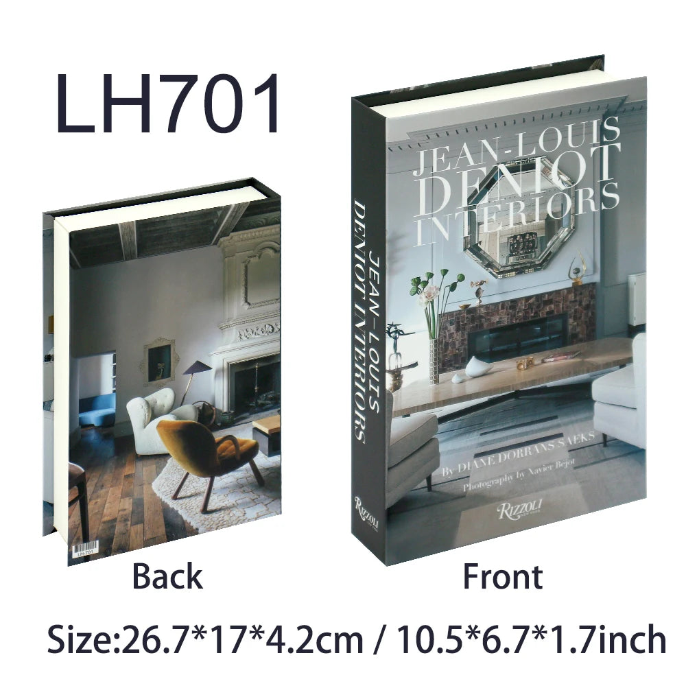 Faux Livres Décoratifs Modernes
