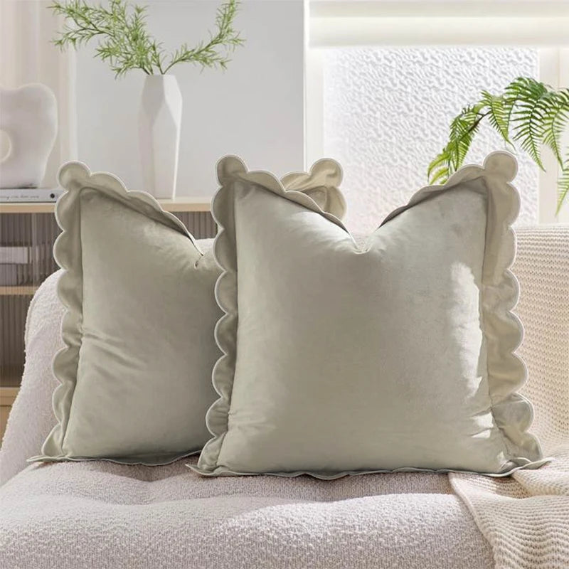 Housse de Coussin Velours – 30×50 cm & 45×45 cm
