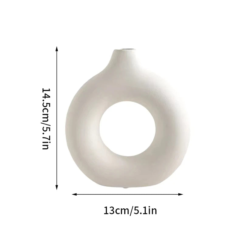 Vase Décoratif en Céramique – Élégance Minimaliste | Aicha Living
