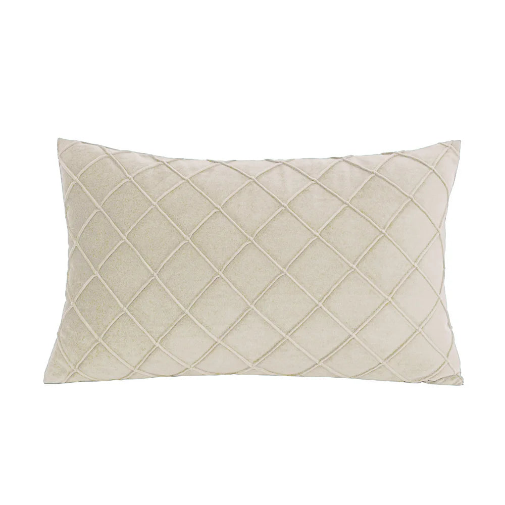 Housse de Coussin Matelassée – 30×50 cm