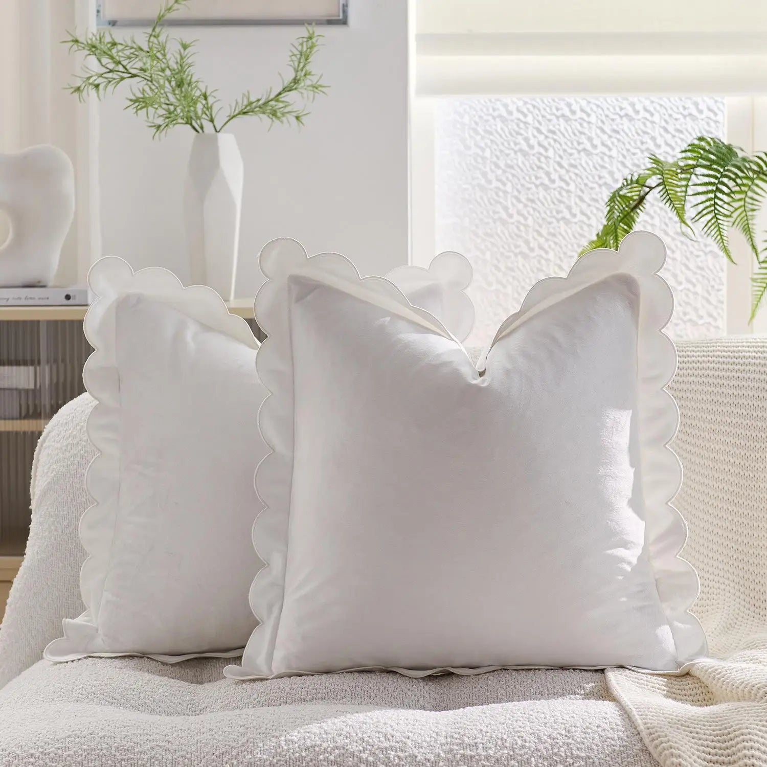 Housse de Coussin Velours – 30×50 cm & 45×45 cm