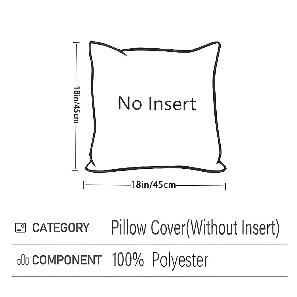 Lot de 2 Housses de Coussin Citrouille & Nœud – Collection Automne 🍂